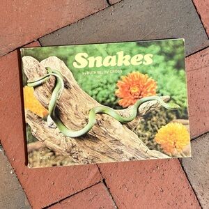 1975 Snakes Ruth Belov Gross Zoology Animals Rattlesnake Copperhead Poisonous
